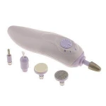 Mini Battery Power Electric Nail Shaper Polisher Grinder 5 Bits Manicure and Pedicure Kit Nail Drill
