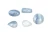 Import Mix Shapes Blue Lace  Agate Loose Gemstone Cabochons from India
