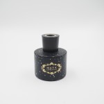 100ml hot sale  round shape glass aroma diffuser glass bottle perfume bottle