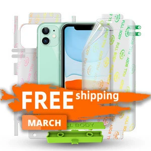 Mobile phone accessories nano shield screen guard front back full cover screen protector for iPhone X 10 ten