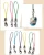 Import mobile phone strap with lobster clasp/cell phone strap with lobster clip from China
