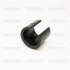 Model MT-213 Saddle Feet uxcell Plastic Breuer Chair Tubing Pipe Foot Floor Glides Single Prong Round U-Shape Caps 25mm