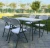 modern commercial furniture cheap indoor or outdoor folding  plastic dinning table