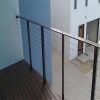 modern designs stainless steel railing for 4mm wire railing
