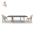 Import modern dining room table furniture home furniture dining room glass dining table from China
