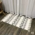 Import Modern Flat Woven Cotton Linen Throw Rug Printed Accent Rugs from China