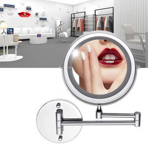 Modern Hotel Mirror Light Led With Makeup magnifying flexible bathroom mirror Bathroom Lighted Lamp indoor Vanity Make Up Lights