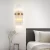 Import Modern LED Crystal Glass Wall Light Lamp Bedroom Sconce Lighting Fixture JY7109 from China