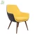 Import Modern leisure fabric upholstery dining room chairs leather wood dining chair from China