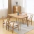 Import Modern Nordic Solid Wood Hotel Dining Chairs Sample Restaurant Wishbone Y Chairs from China