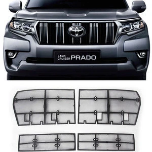 Modified Special Stainless Steel Water Tank Insect Net Dust Cover, Bumper Grille Protector And Middle Net For Land Cruiser