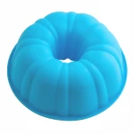 Molde de silicone para bolo amazon hot seller silicone bakeware tools set large round baking cake pan molds