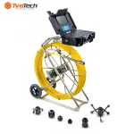Monitor DVR and Keyboard CCTV Handle industrial pipe inspection camera
