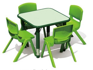 Moon shape children mdf furniture kindergarten table &amp; chairTX-5168E