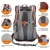 Import Mountaintop Unisex Hiking Camping Backpack Outdoor Trekking Daypack Waterproof Backpack from China