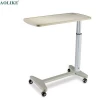 Movable  ABS top Adjustable Bedside table for Hospital