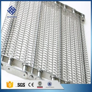 Movable Wire Mesh Replace Nylon Pvc Pu Conveyer Belt Wire Mesh Belts
