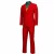 Import Movie Joaquin Phoenix Joker Cosplay Costume adult Arthur Fleck Red Suit Uniform Men Halloween Business Suit Clown Costume from China