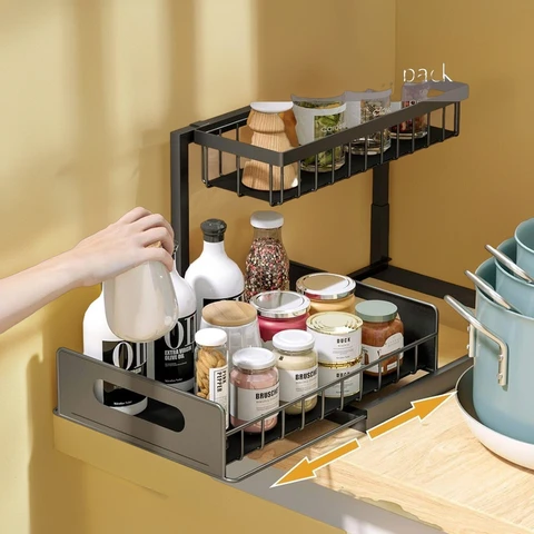 Buy Multifunctional Undersink Home Organization Storage Holders & Racks ...
