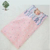 Muslin tree luxury 3 pieces baby pillowcase bedding 100% cotton baby bedding set