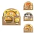 Import Natural Eco-Friendly Biodegradable Bamboo Fiber Tableware/ cutlery set  for Kids from China