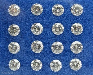 NATURAL LOOSE DIAMOND LOT-100CTWLOT-1MMSIZE