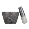 nature granite mortar and pestle