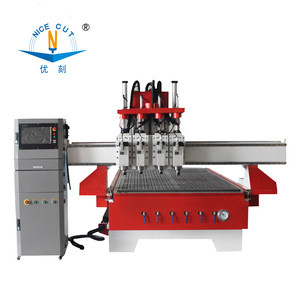 Buy Nc-r1325 Desktop Woodworking Cnc Router 4axis Atc Wood Door ...