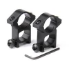 NcDe 1&quot;/2 Pieces High Profile Scope Mount Ring for 20mm Picatinny/Weaver Rail Tactical accessories