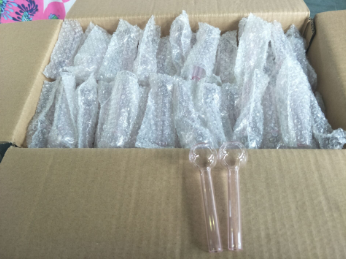 Buy New 4 Inch Transparent Round Glass Pipe Glass Tips Large Inventory ...