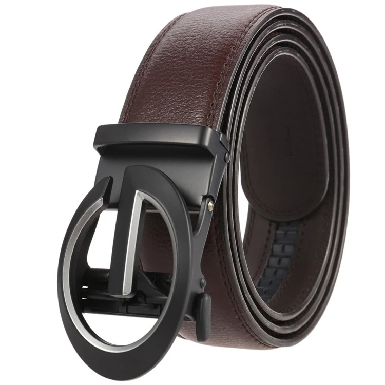 New Arrival Automatic Buckle Genuine Leather Belts