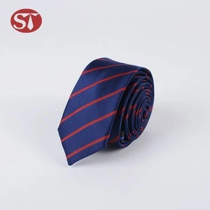 New arrival personalized soft christmas style silk woven private label tie cravat