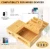 Import new arrivals 2020 Bamboo Wireless Charging Dock Organizer Fast 18W USB Wall PD Charger for iPhone/Cell Phone iPad Watch AirPods from China