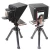 Import NEW DESIGN 5 inch parrot teleprompter for phone shooting and DSLR camera shooting with remoter from China