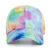 Import New Fashion Female Tie Dye Cap Multicolor Print Baseball Cap Outdoor Streetwear Summer Hats from China