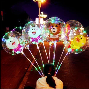 New hot ballon 18 inches LED balloon with String Light for Christmas
