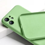 New Mobile Case Cover Tpu Cellphone Mobile Covers Bulk Liquid Silicone Soft Phone Case For Iphone 11 X 8 7 6 Plus 12