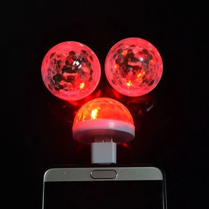New Plastic Sound Activated LED Party Stage Lights