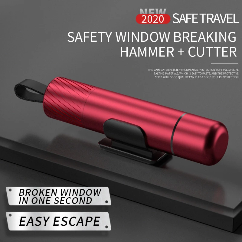 New product car emergency tools safety hammer car safety hammer life saving emergency broken window hammer