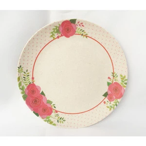 New products Decorative Melamine Plate/Round Charger Tray chinese supplier