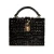 Import New style snake skin pattern luxury handbags for women PU leather small case style bags from China