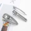 New Trend Popular Crystal Diamond Bobby Pin, Women Ladies Kids Hairgrips with High Quality Duckbill Hairclip
