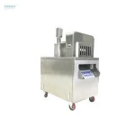 Newest industrial frozen donkey meat lamb meat block cutting machine for farm