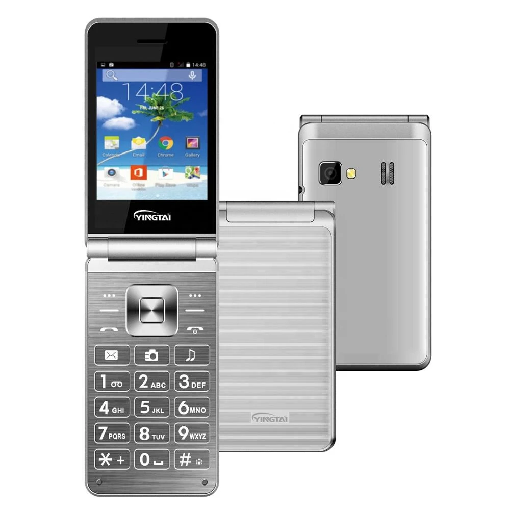 Newest product 2.8 inch 3G feature flip  phone with Spreadtrum platform 3G keypad tecno mobile phones