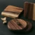 Import Newest Square Mug Coasters Table Tea Coffee Bar Cup Mat Pad Wooden Drink Coasters Table Accessories from China