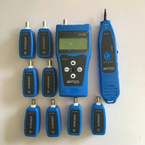 NF-388 Multipurpose Network Ethernet LAN Phone Audio Cable Tester with 8 Far-ends