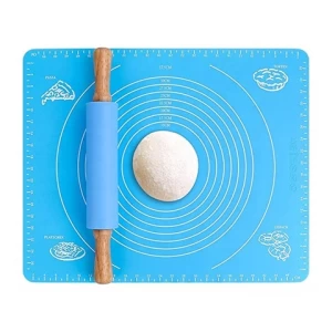 Ningbo factory kitchen cooking non-stick 4030 silicone mat flour induction  baking drawing trivet pet with custom printing