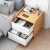Import Nordic Bedroom Modern Small Drawer Cabinets Bed Side Wooden Nachttisch Bedside Table Night Stand from China