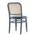 Import Nordic Style Hoffman rattan back upholstered seat beech wood Cane dining chair from China