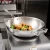 Import NSF Listed & Induction ready stainless steel wok 40cm from China